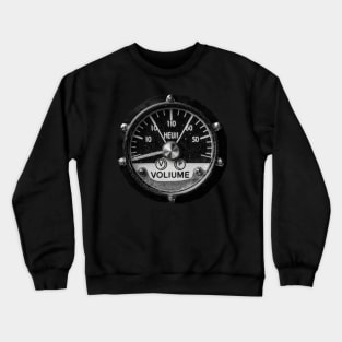 Volume VU Meter Crewneck Sweatshirt